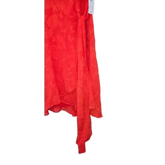 Premier Amour Sleeveless Fit + Flare Dress, 10, Red - Picture 7 of 11